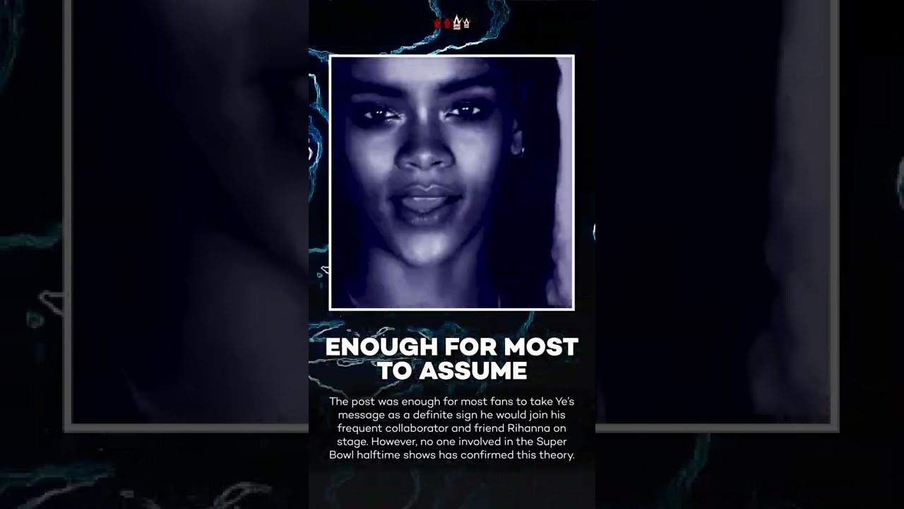 Kanye West Teases His Involvement In Rihanna's Super Bowl Show! #shorts