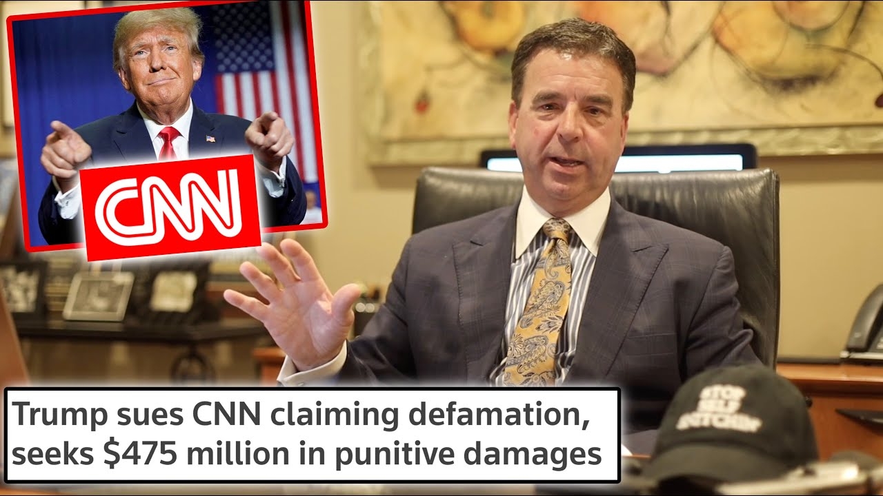 Criminal Lawyer Breaks Down Trump Suing CNN for $475 Million for Defamation