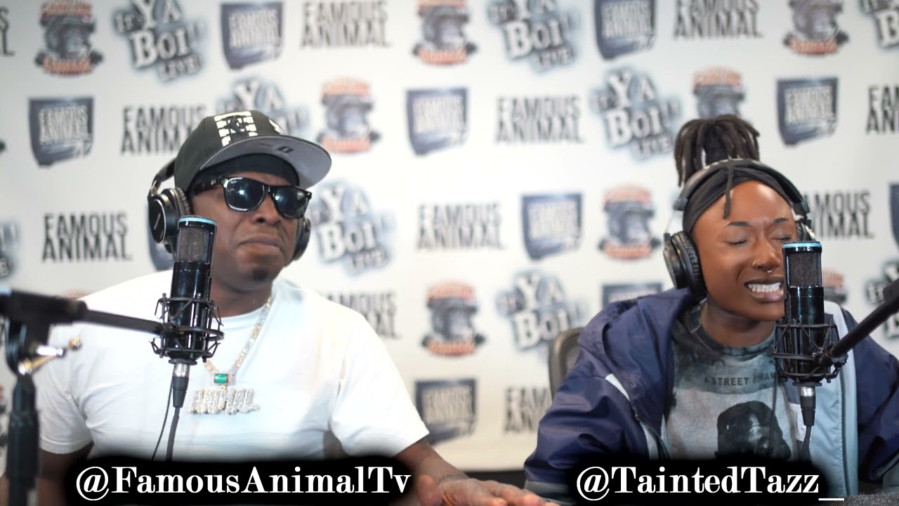 Dallas Texas Rapper Tainted Tazz Stops by Drops Hot Freestyle on Famous Animal Tv