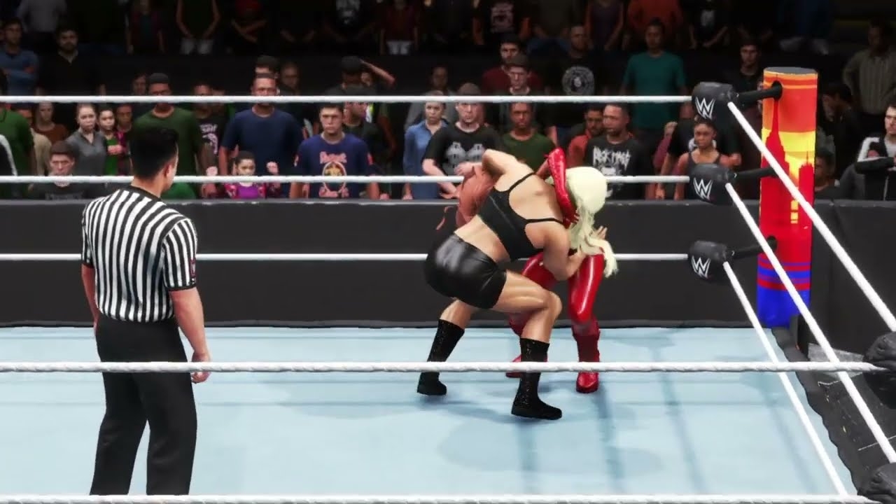 WWE 2K20 Jade Cargill Vs Scarlett Bordeaux