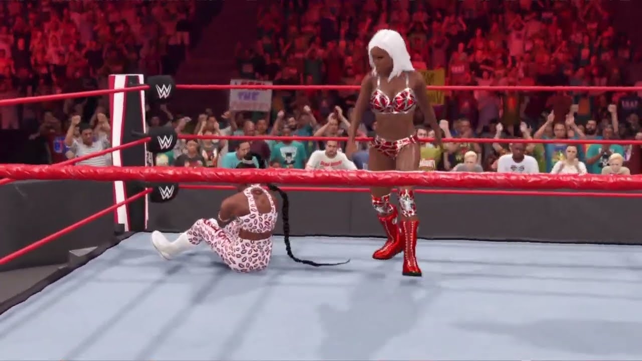 WWE 2K22 Bianca Belair Vs Jade Cargill
