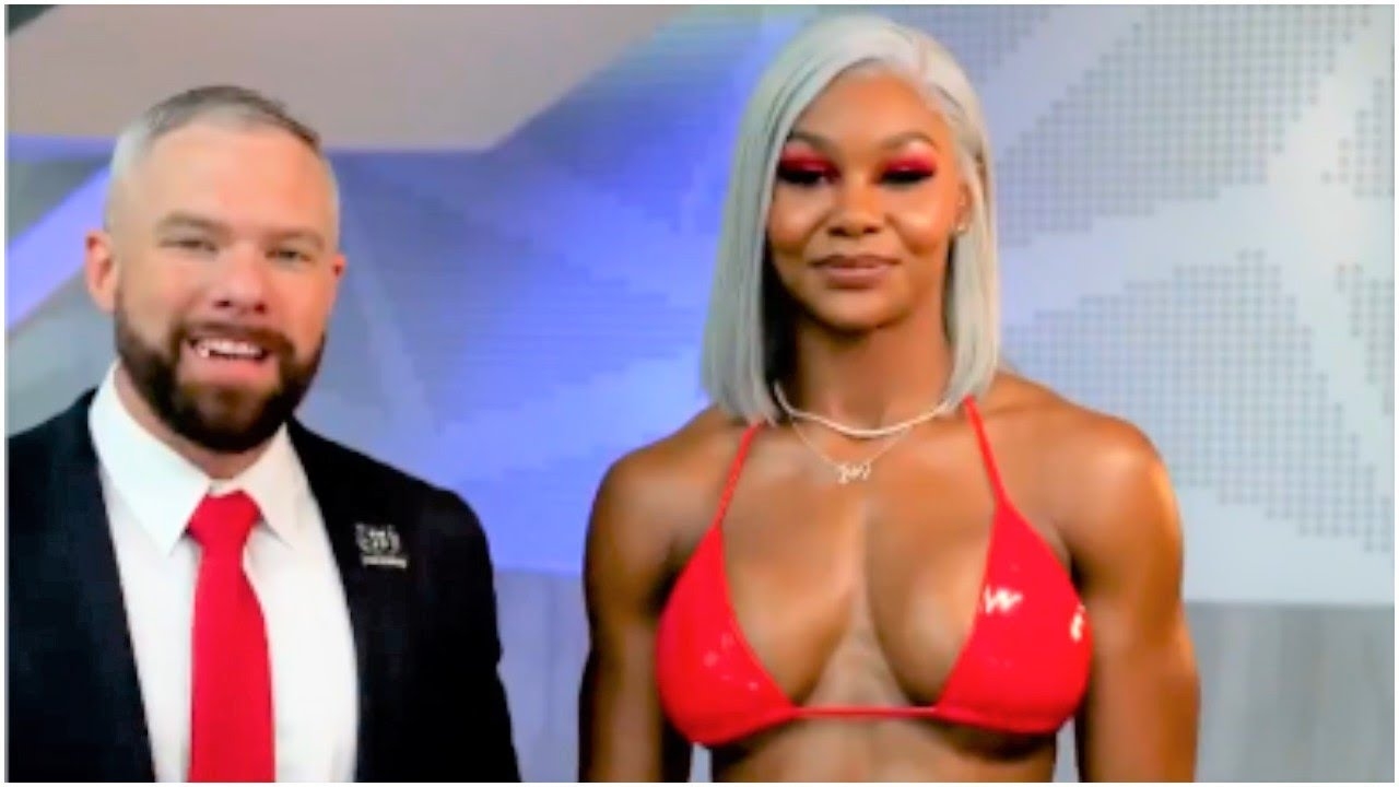 Jade Cargill Appear in Sexy Red Bra at AEW Dynamite