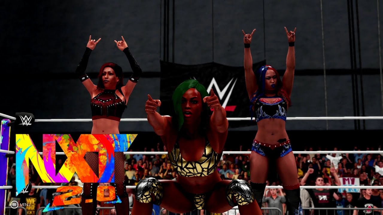 WWE 2K19 Jade Cargill Forms The Baddies To Take On Allie, Kacy Catanzaro & Kayden Carter