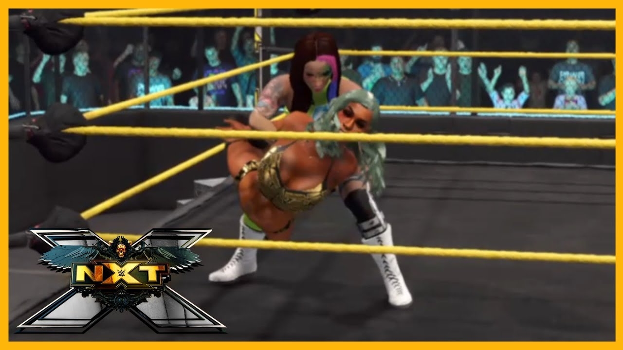 WWE 2K22|NXT NXT UNIVERSAL CHAMPIONSHIP MATCH KRIS STATLANDER VS JADE CARGILL