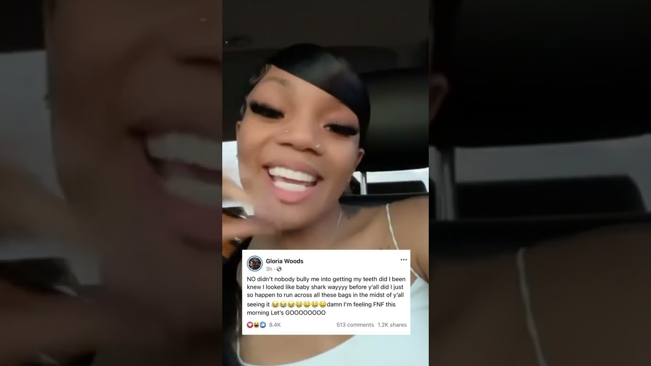 F.N.F. GLORILLA BULLIED INTO GETTING HER TEETH FIXED?