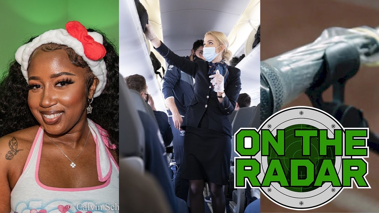 Baby Tate On Microphone Condoms, Masks On Airplanes