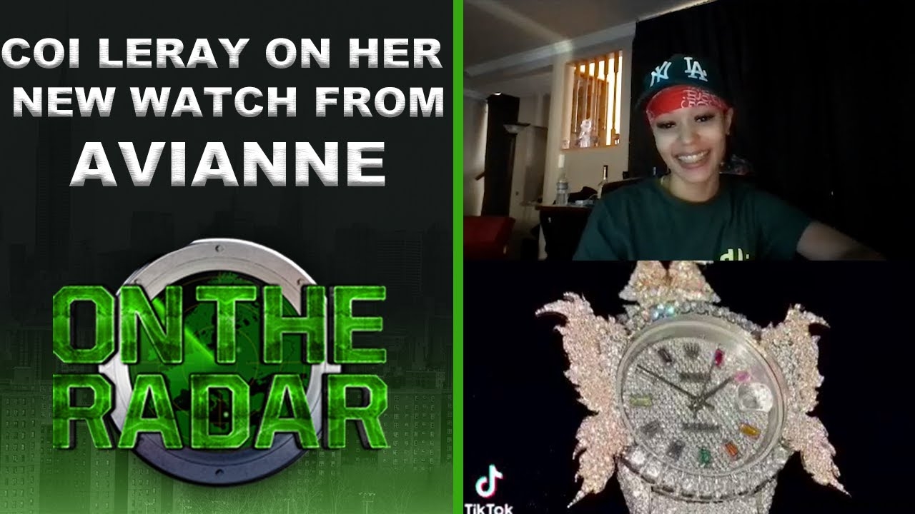 Coi Leray Praises Avianne Jewelry For Her New Butterfly Themed Watch