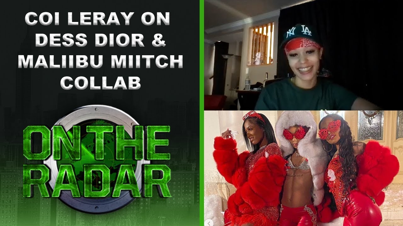 Coi Leray Talks Linking With Maliibu Miitch & Dess Dior On "Merry Xmas"