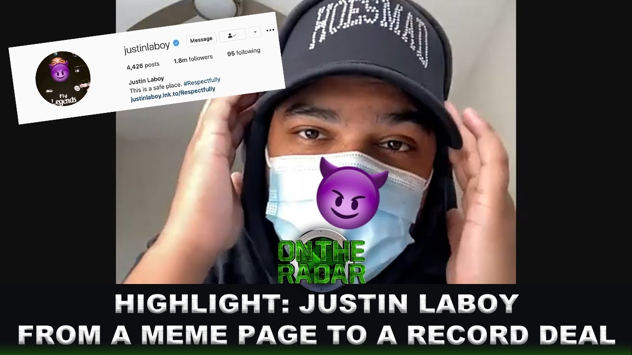 Justin Laboy Interview: How He Went From a Meme Page To A Record Deal