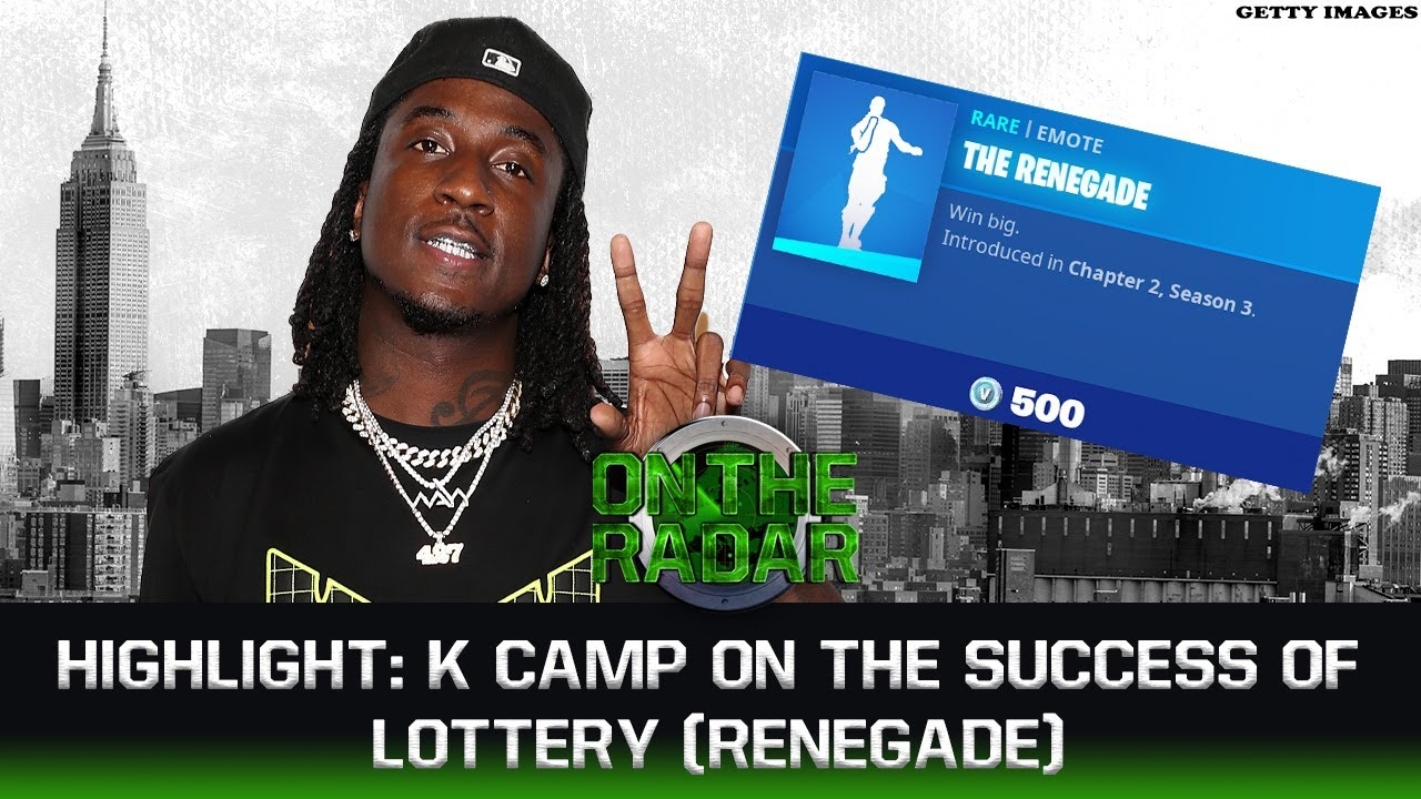 K Camp Talks Success Of "Lottery (Renegade)", Tik Tok Dance, Fortnite