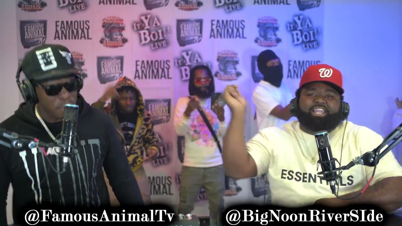 South Carolina Rapper Big Noon Stops by Drops Hot Freestyle on Famous Animal Tv
