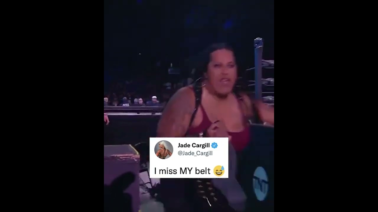 Nyla Rose Steals The TBS TITLE From Jade Cargill | #aew #rampage #dynamite #roh