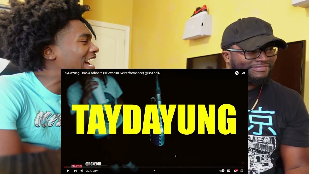 UPCOMING ARTIST!! TayDaYung - BackStabbers (#BoxedinLivePerformance)  | BROTHERS REACT |