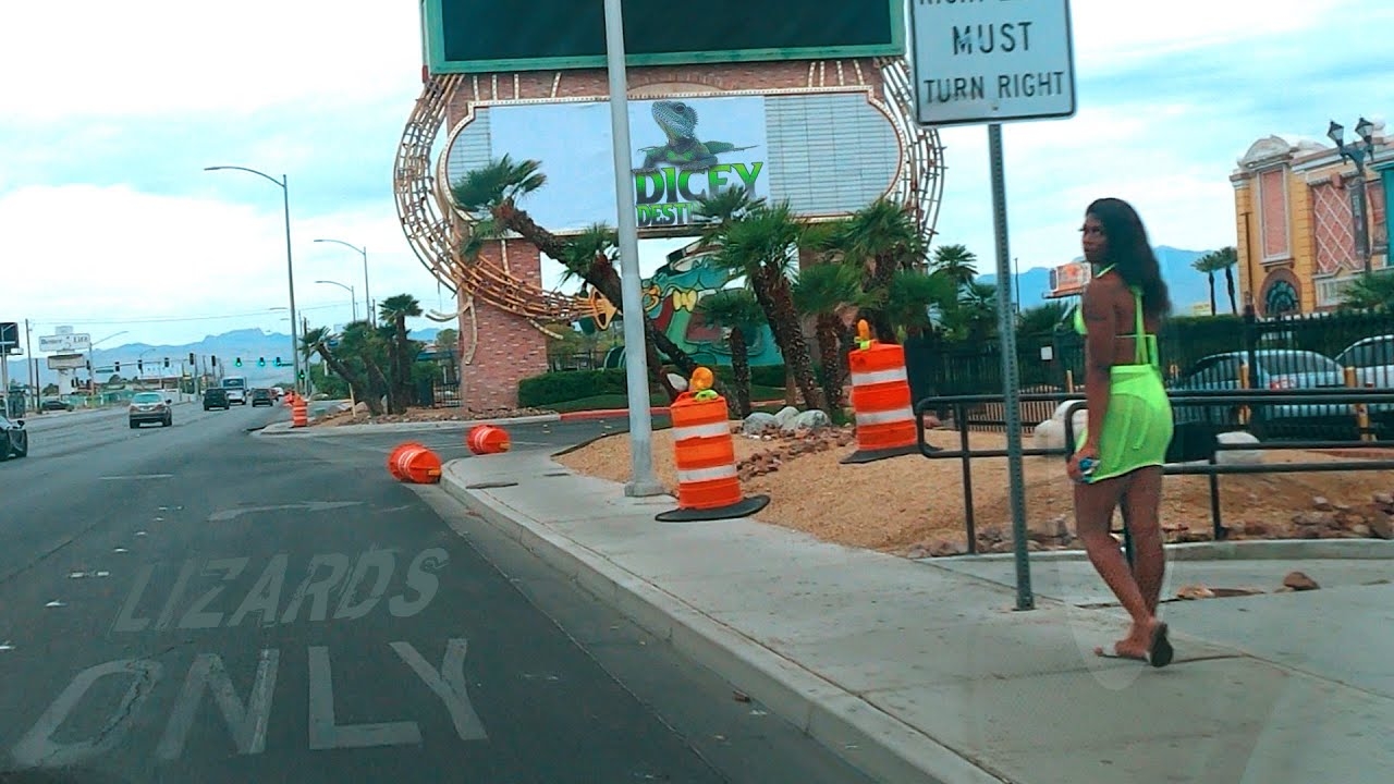 Las Vegas  Sin City's Most Scenic Streets And Areas REAL LIFE