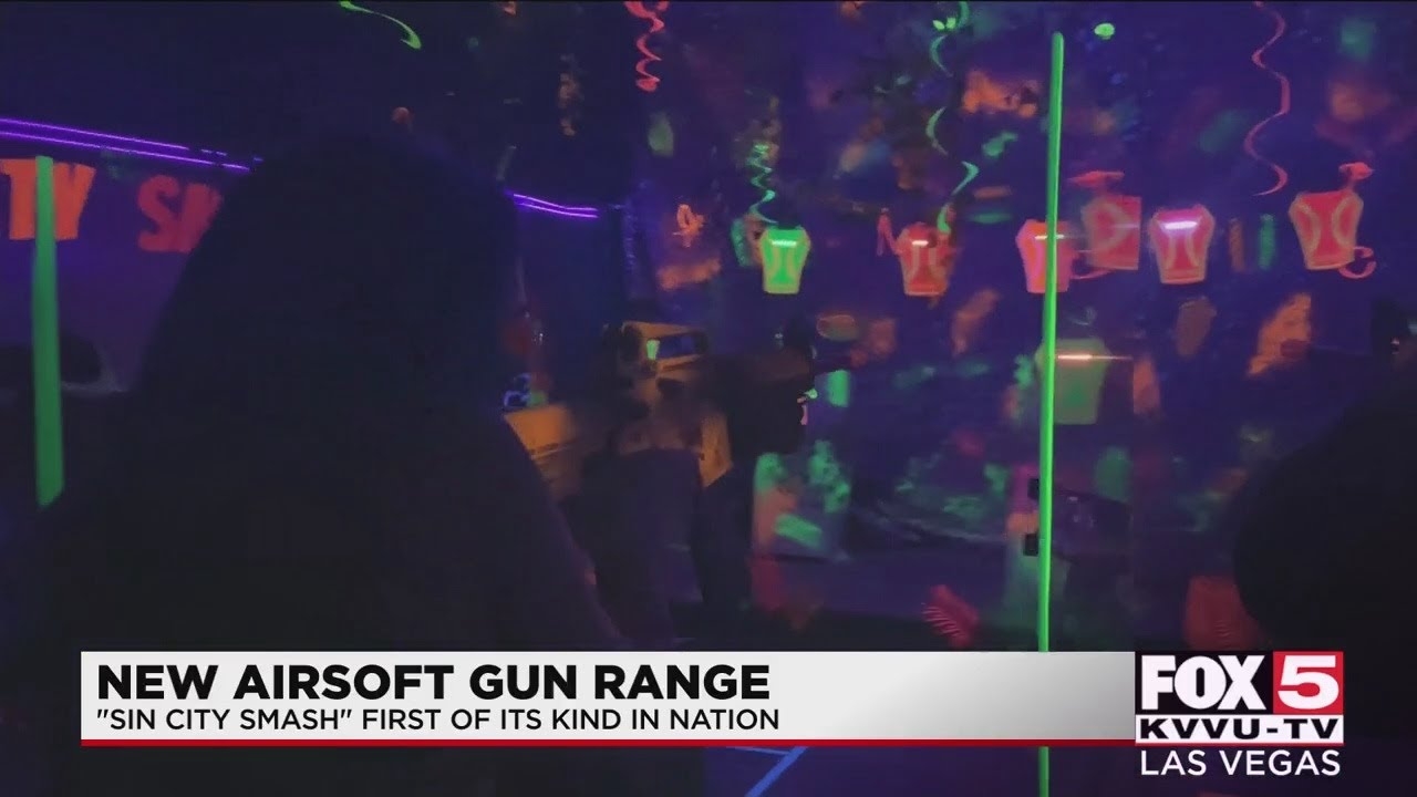 Sin City Smash opens airsoft gun range