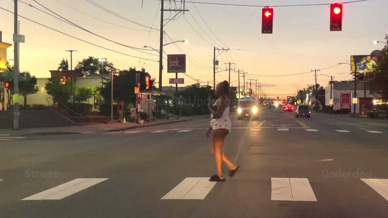 Seattle | Scenic Street View | Nighttime | Interesting Summer Moments, Places & People - Ep. 6