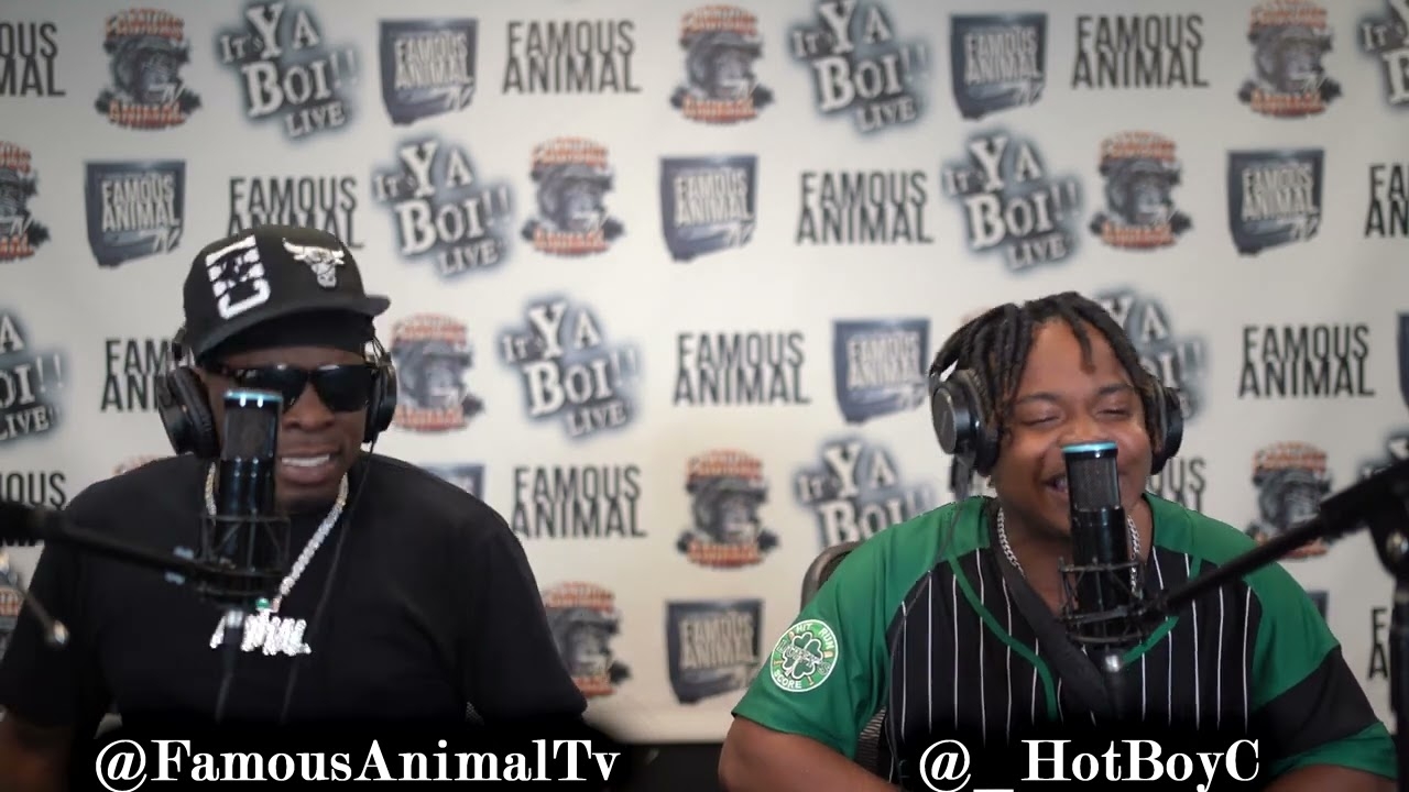 Shreveport Louisiana Rapper @_hotboyc Stops by Drops Hot Freestyle On Famous Animal Tv