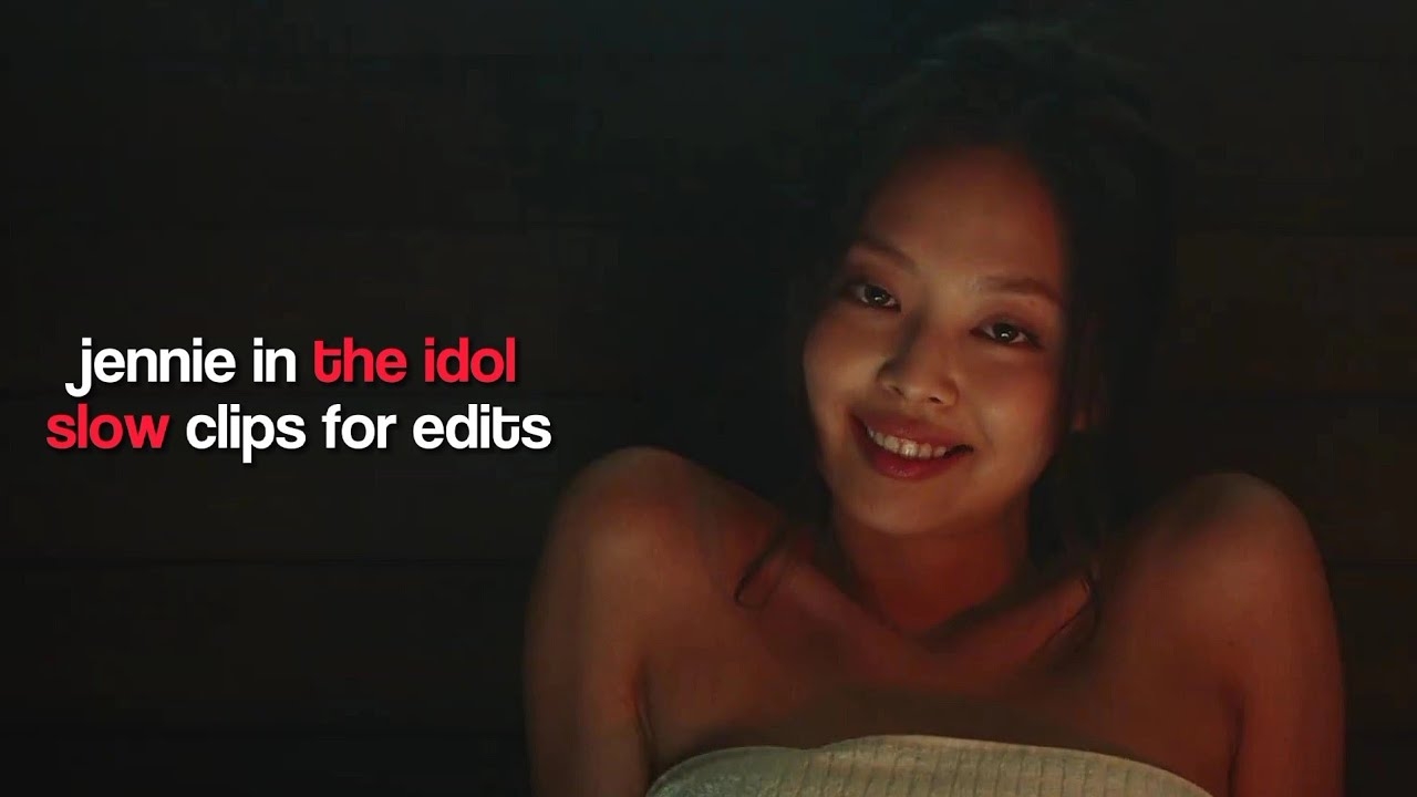 jennie in the idol slow clips for edits.