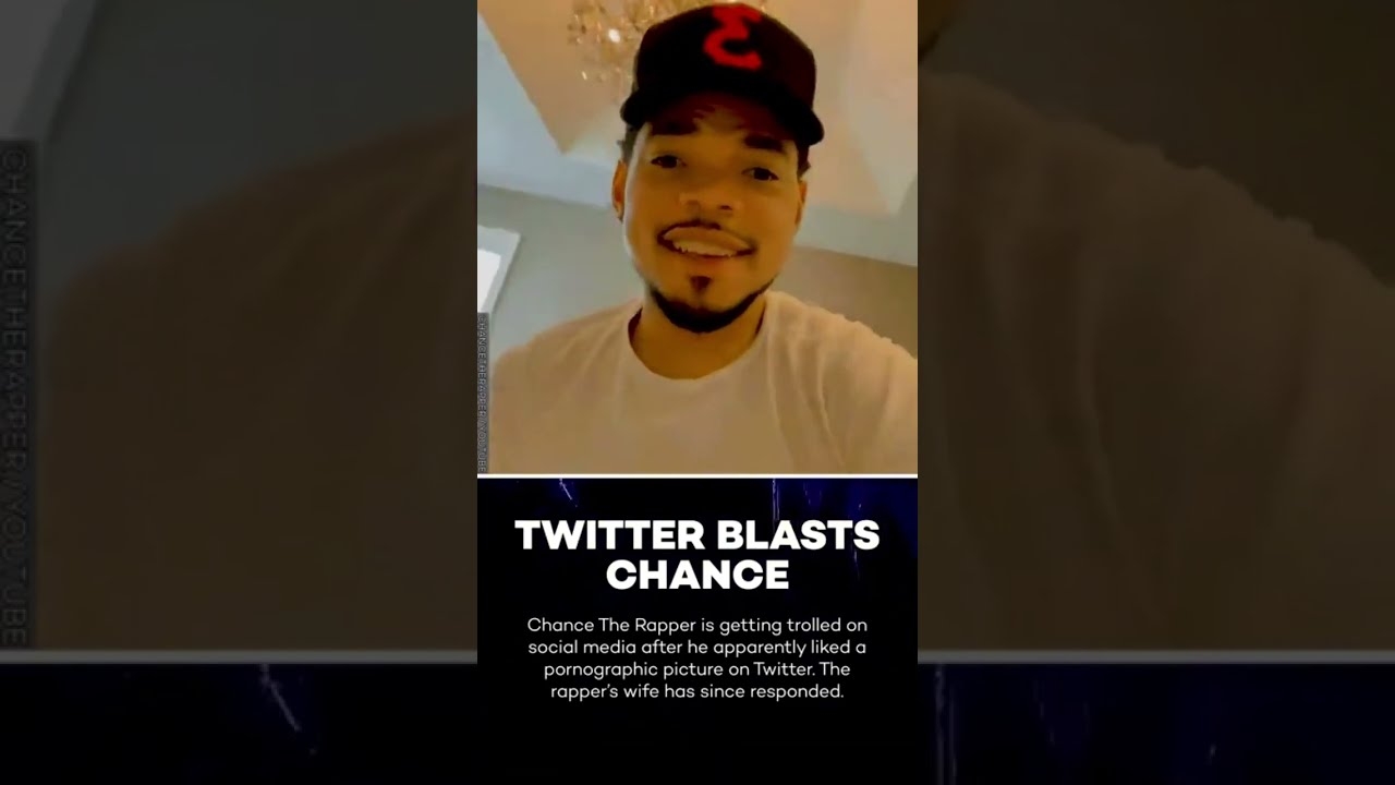 Chance The Rapper Trends On Twitter After 'Liking' Explicit Trans Content! #shorts