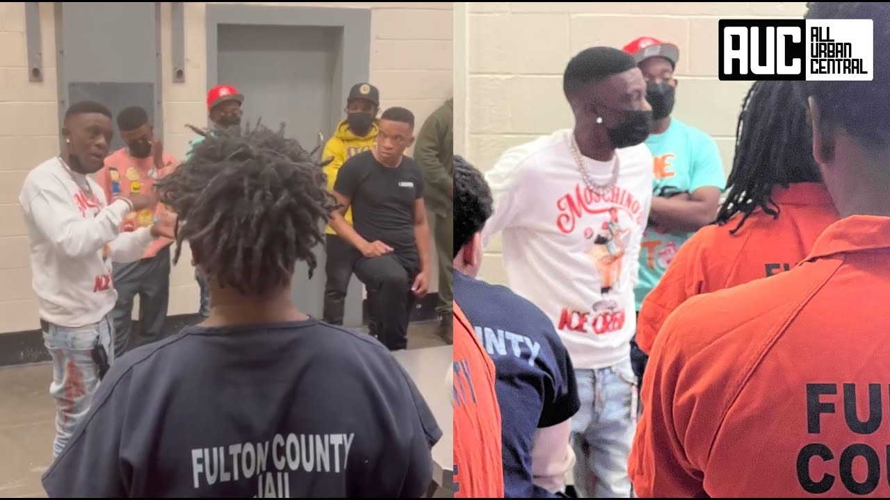 Boosie Takes His Son Tootie Raww To Jail To Show Him Its Not A Joke