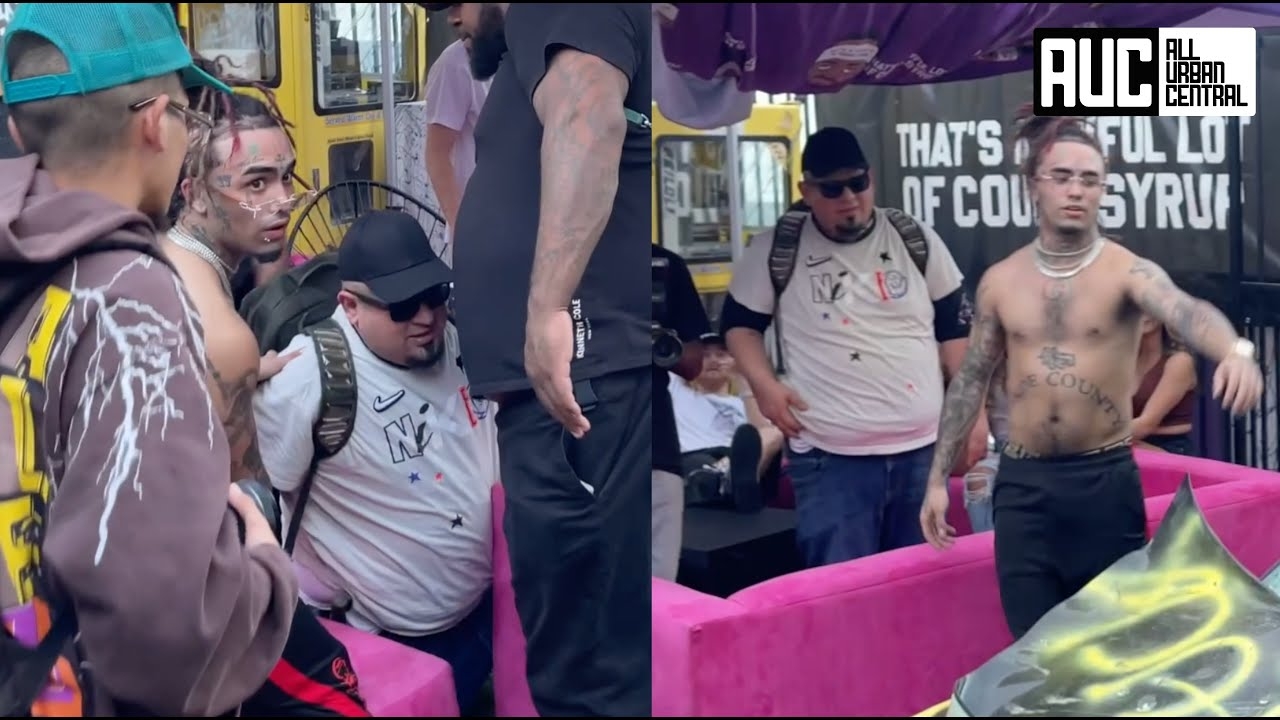 Lil Pump's Bodyguard Gets Dropped After Fan Rocks Him In The Nuts