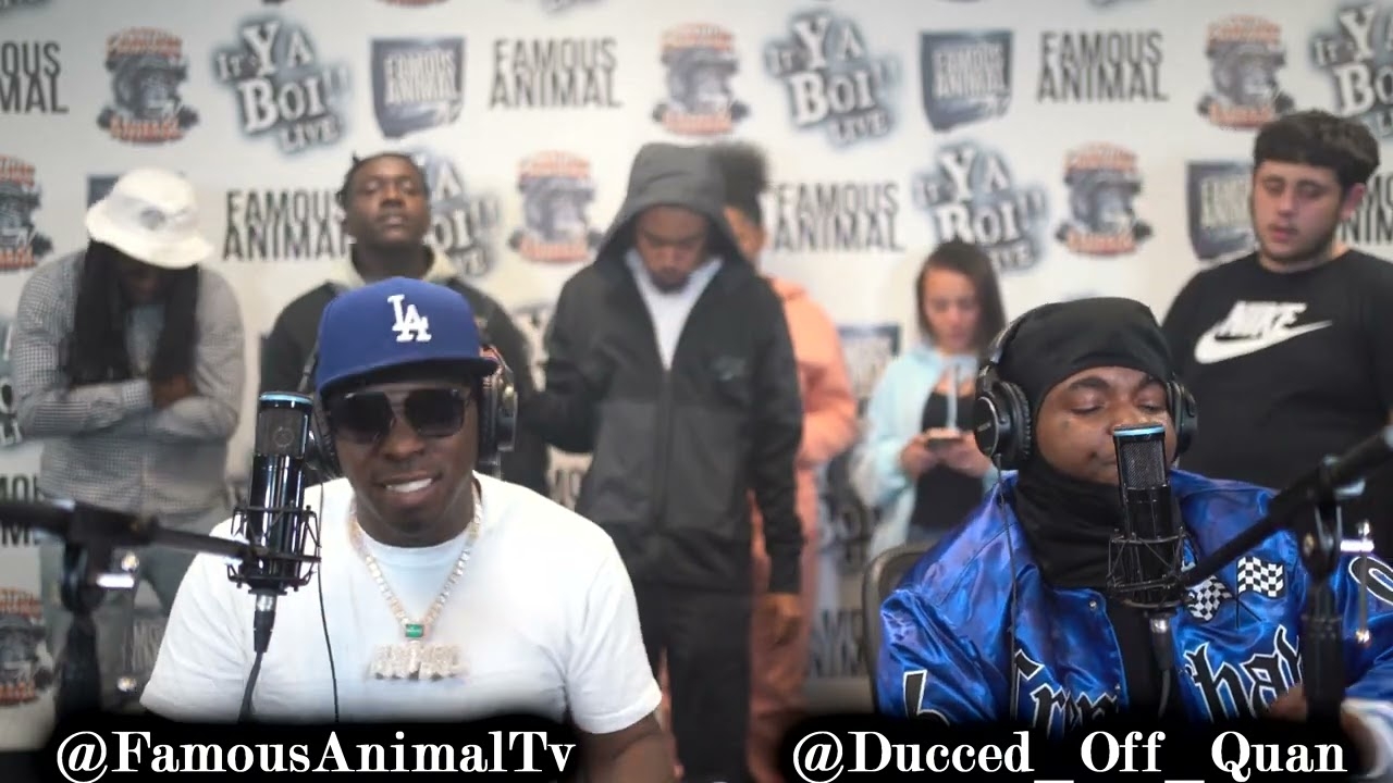 Knoxville Tennessee Rapper Ducced Off Quan Stops by Drops Hot Freestyle on Famous Animal Tv