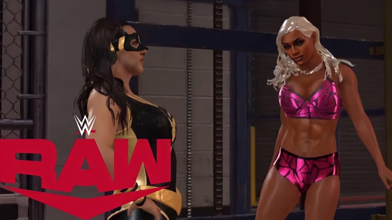 WWE RAW 2K22: NIKKI ASH ASKS JADE CARGILL FOR A FAVOR