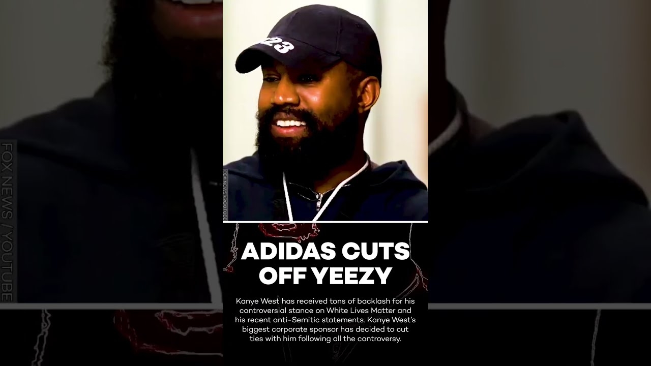 Adidas Ends Partnership with Kanye West Over Antisemitic Comments! #shorts