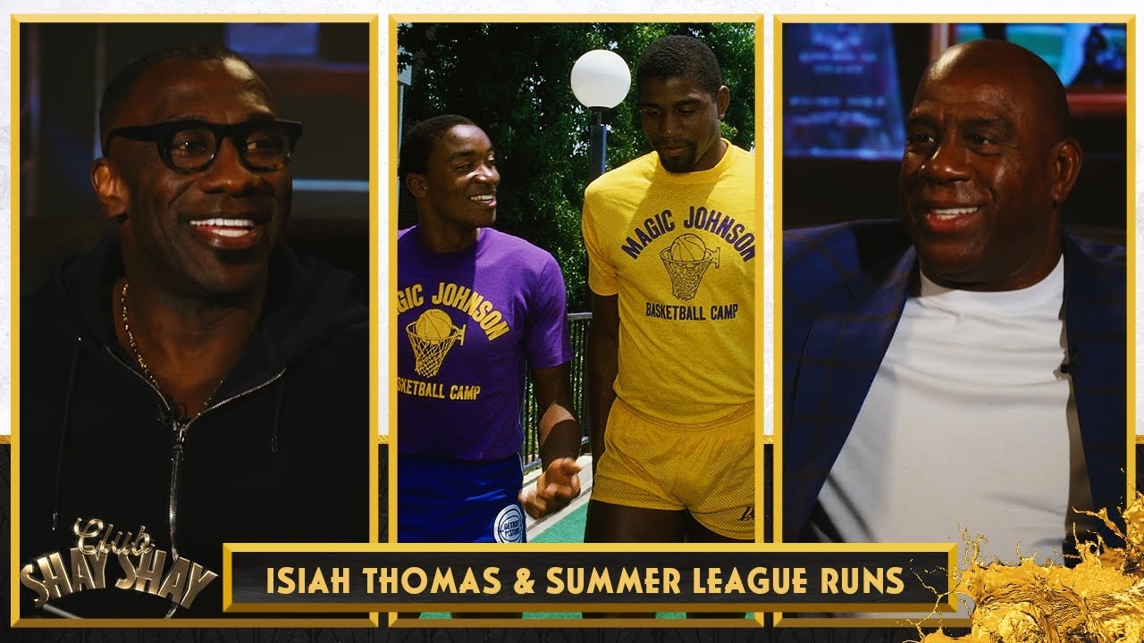 Magic Johnson on Michael Jordan, Isiah Thomas & the NBA's summer league runs | CLUB SHAY SHAY