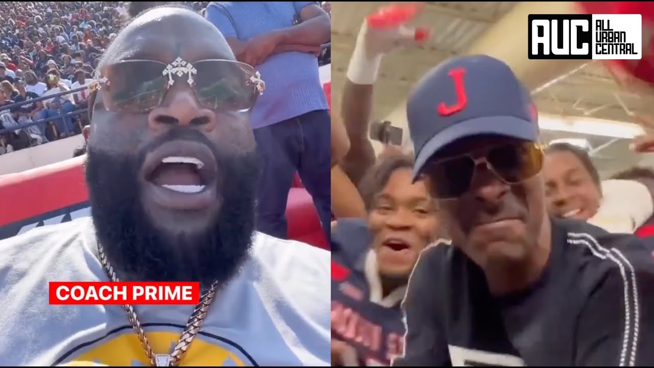 Snoop Dogg & Rick Ross Get Presidential Treatment At Jackson State University Football Game