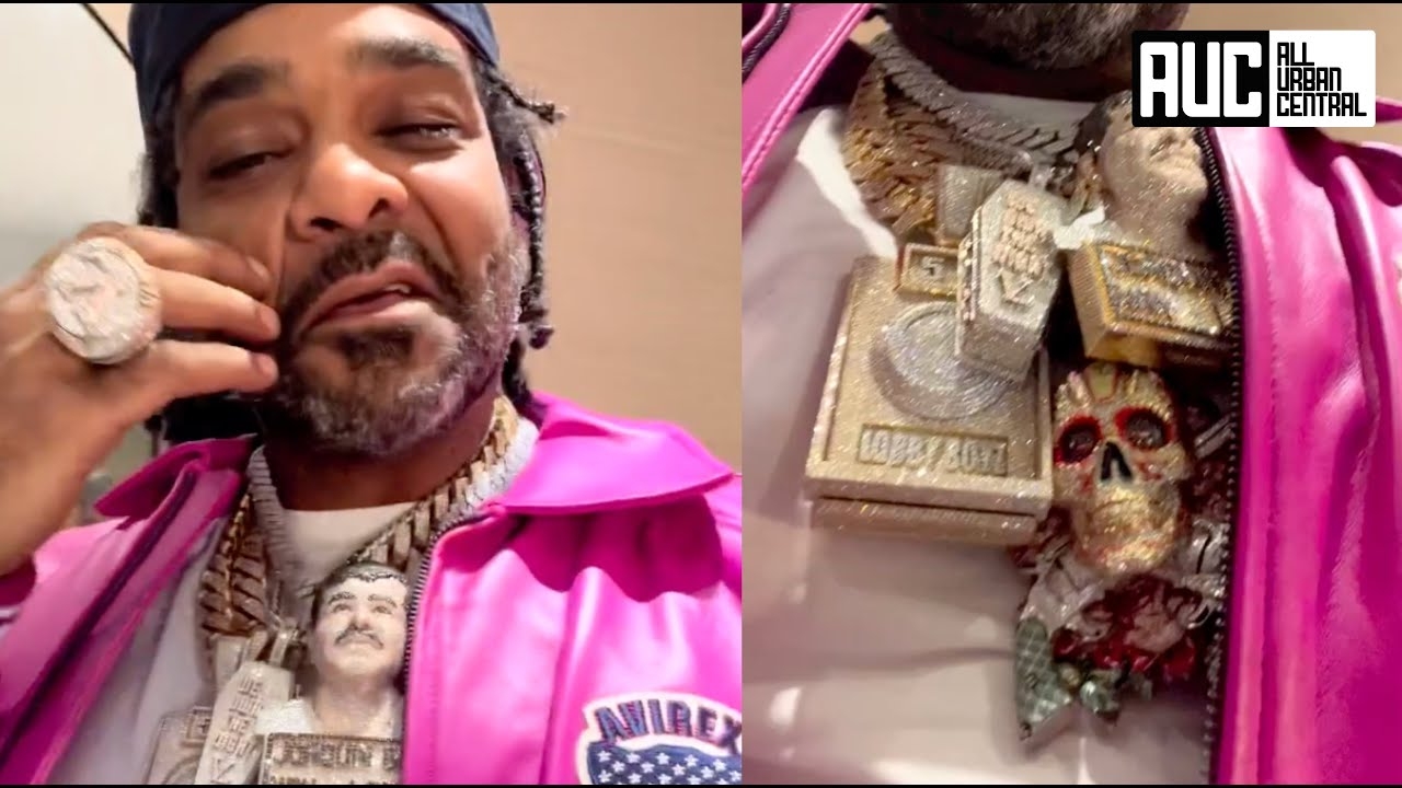 Jim Jones Battles Mid Life Crisis By Wearing All His Jewelry At Once