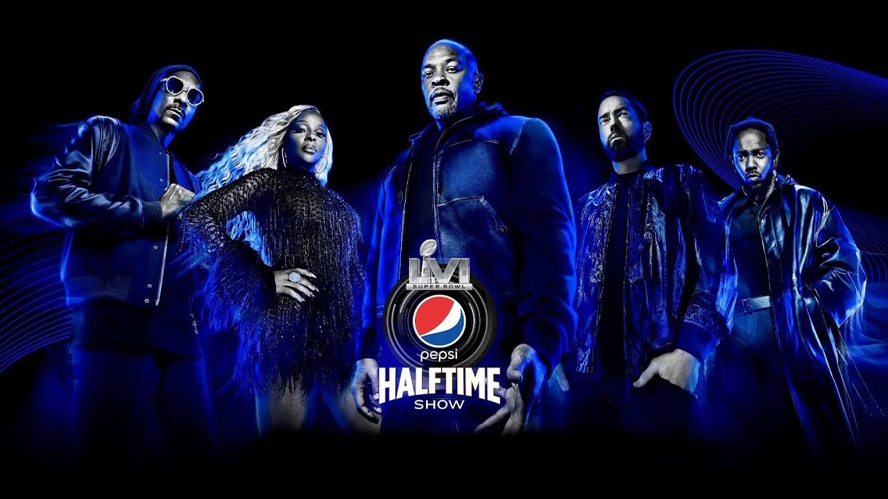 Dr  Dre, Snoop Dogg, Eminem, Mary J Blige & Kendrick Lamar FULL Pepsi Super Bowl LVI Halftime Show