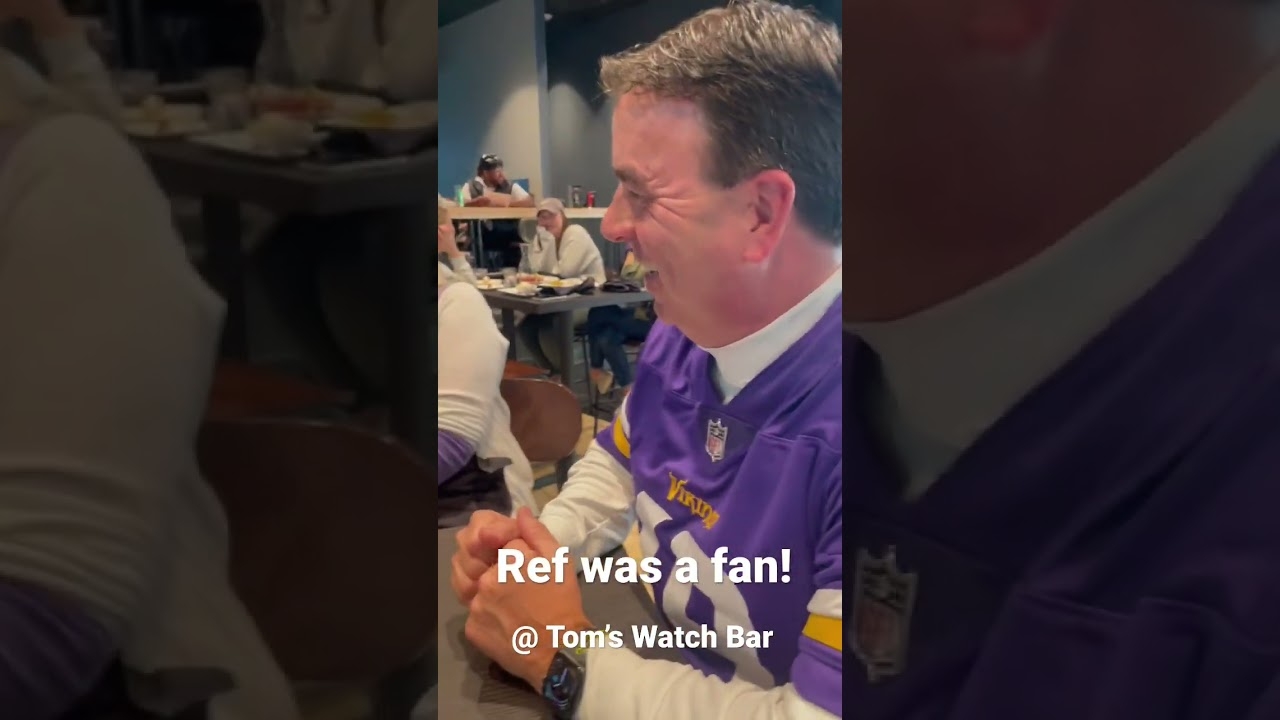 Fun at Tom’s Watch Bar in Minneapolis! Go Vikes!