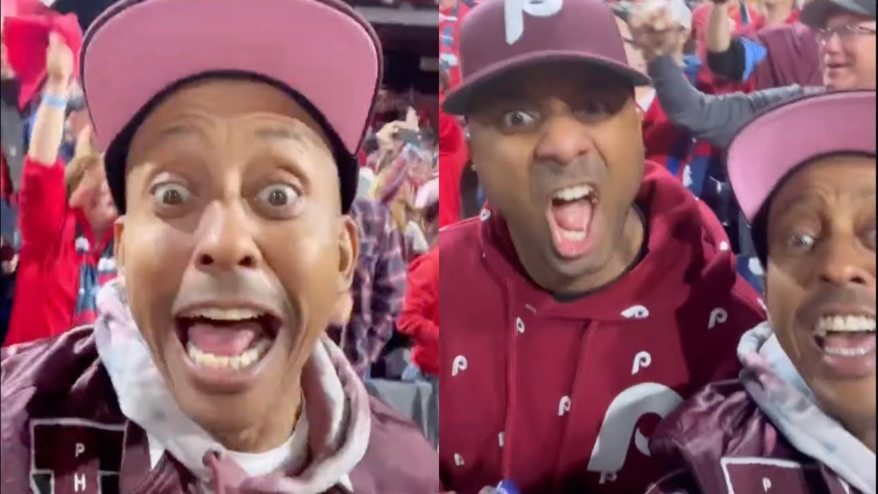 Gillie And Wallo Pull Up To Philly World Series Dressed Like Piru Members