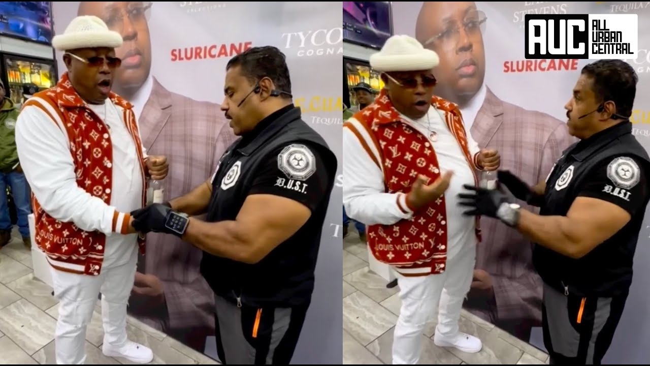E-40 Almost Gets Finger Broke By Detroit Dust Bodyguard