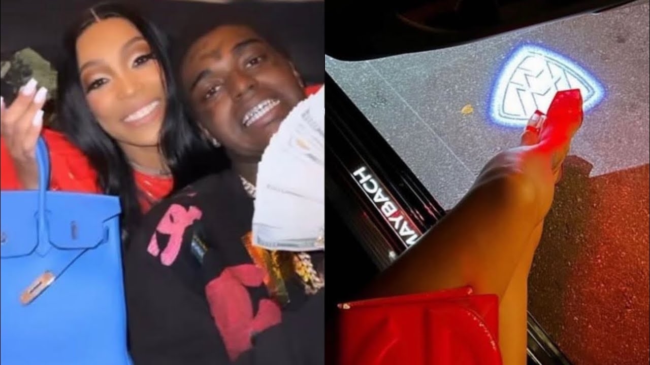 Kodak Black Rides Around With Monica At 1AM On Goon Timing