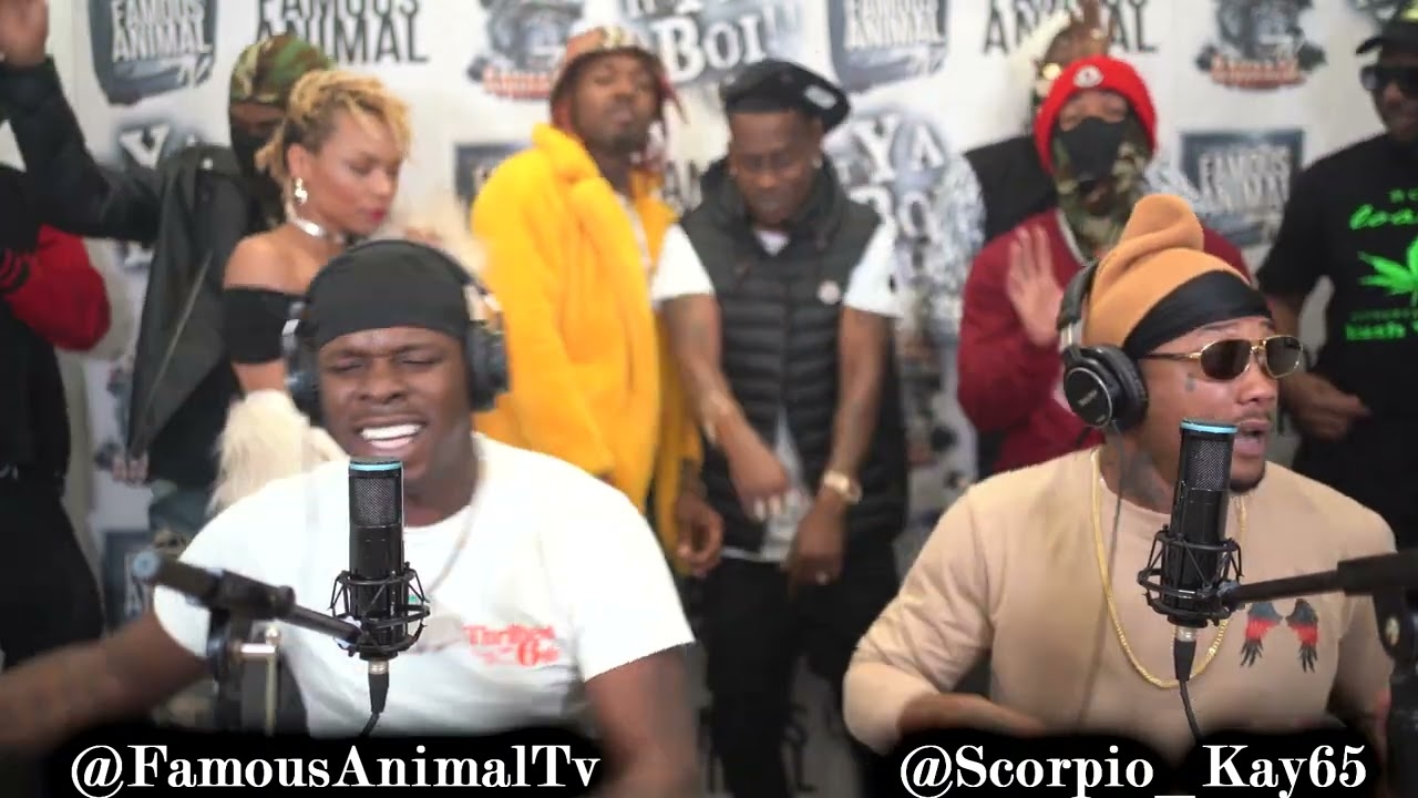Dallas Texas Rapper Scorpio Kay Stops by Drops Hot Freestyle on Famous Animal Tv