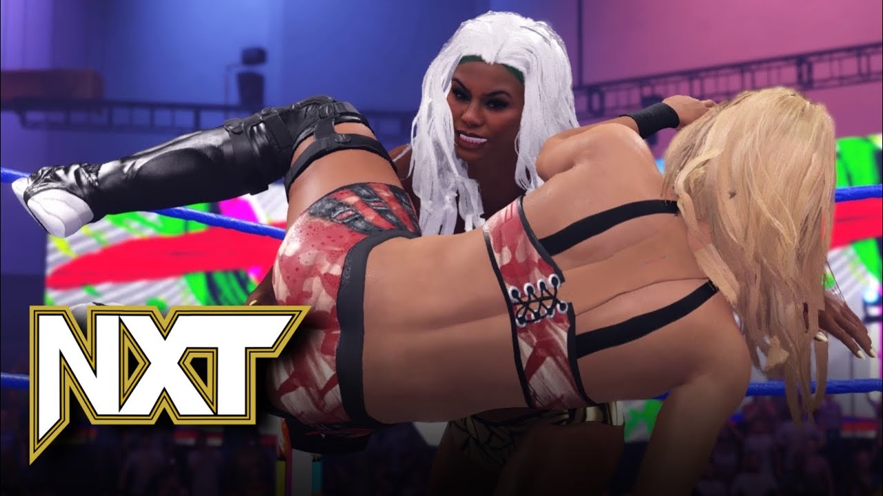 WWE 2K22 NXT JADE CARGILL VS ZOEY STARK - BEFORE CROWN JEWEL