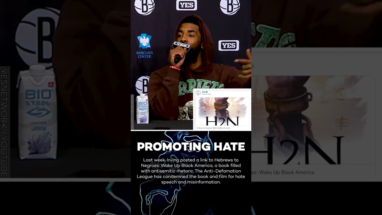 Nets Suspend Kyrie Irving For Refusing To Apologize for Antisemitic Post! #shorts