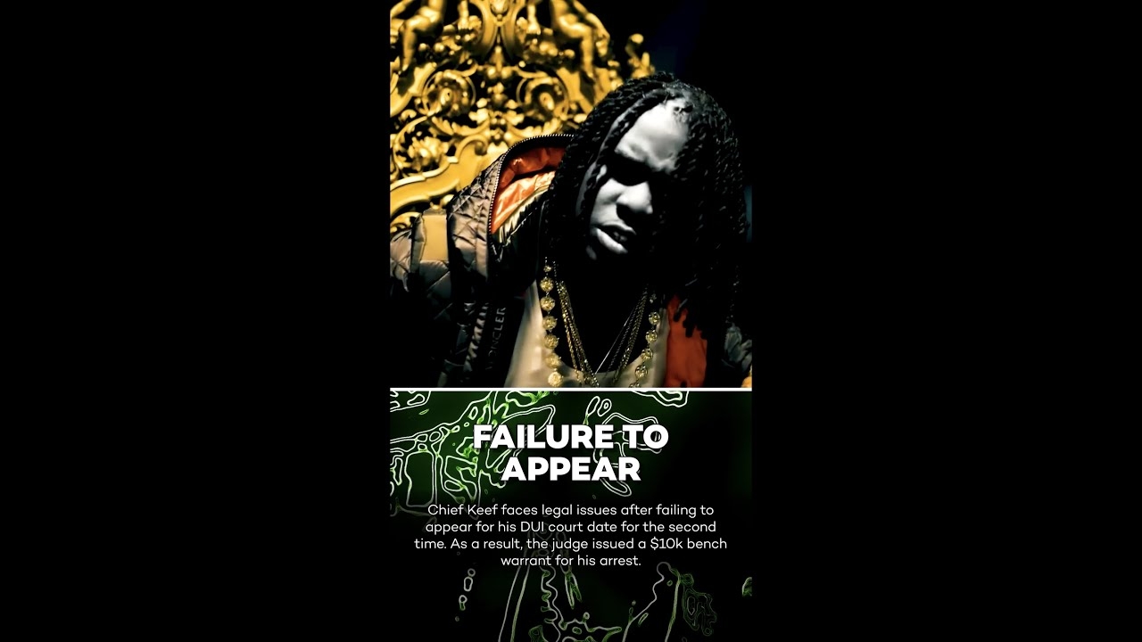 California Judge Issues Bench Warrant For Chief Keef! #shorts