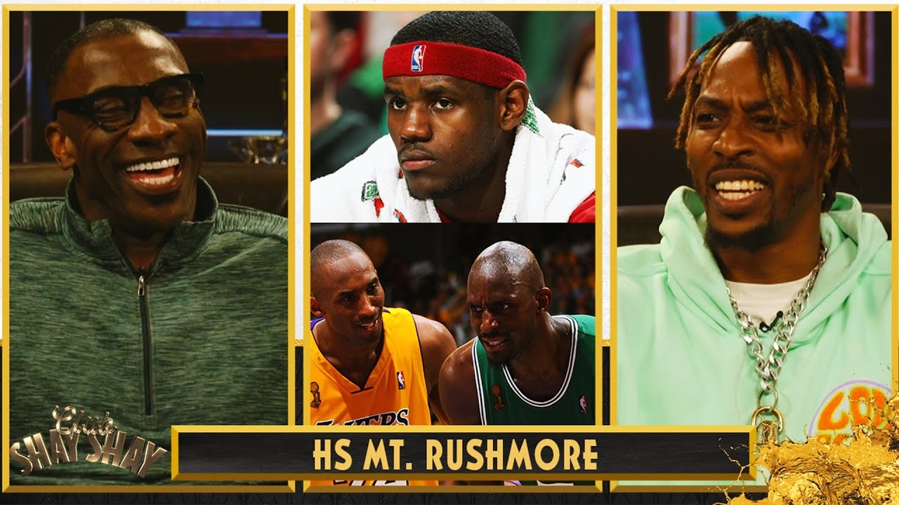 Dwight Howard's Mt. Rushmore of HS players going straight to the NBA: LeBron, Kobe and Kevin Garnett