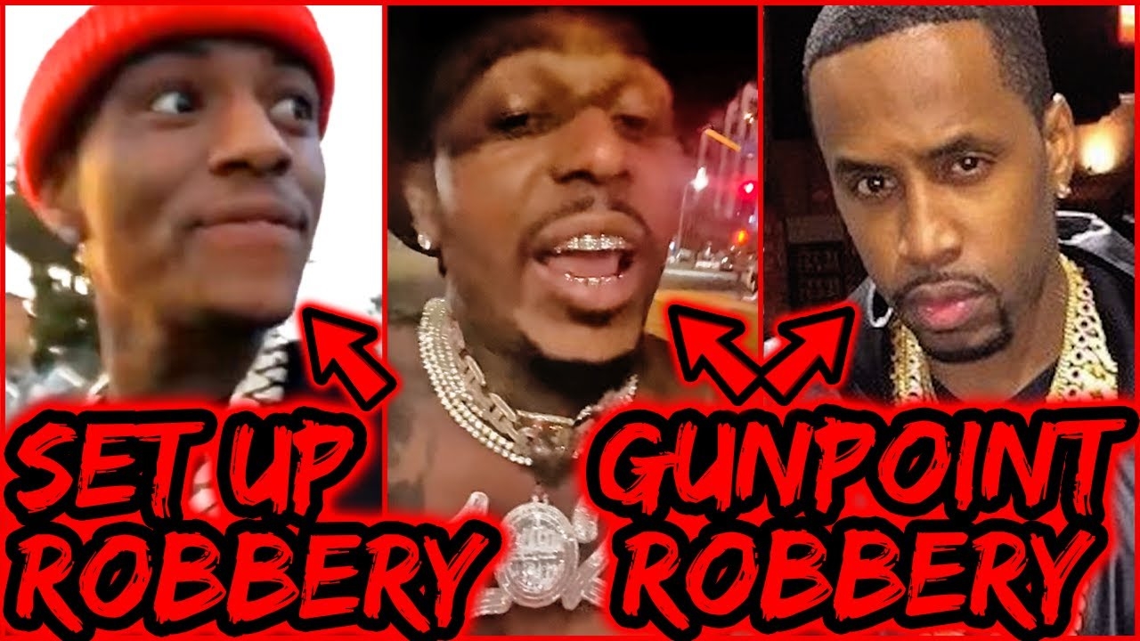 RAPPERS GETTING ROBBED (Soulja Boy, Sauce Walka, Tee Grizzley, 2K Baby)