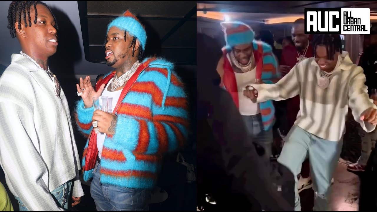 Fivio Foreign Teaches Yung Bleu How To Get Sturdy Like TDott Woo