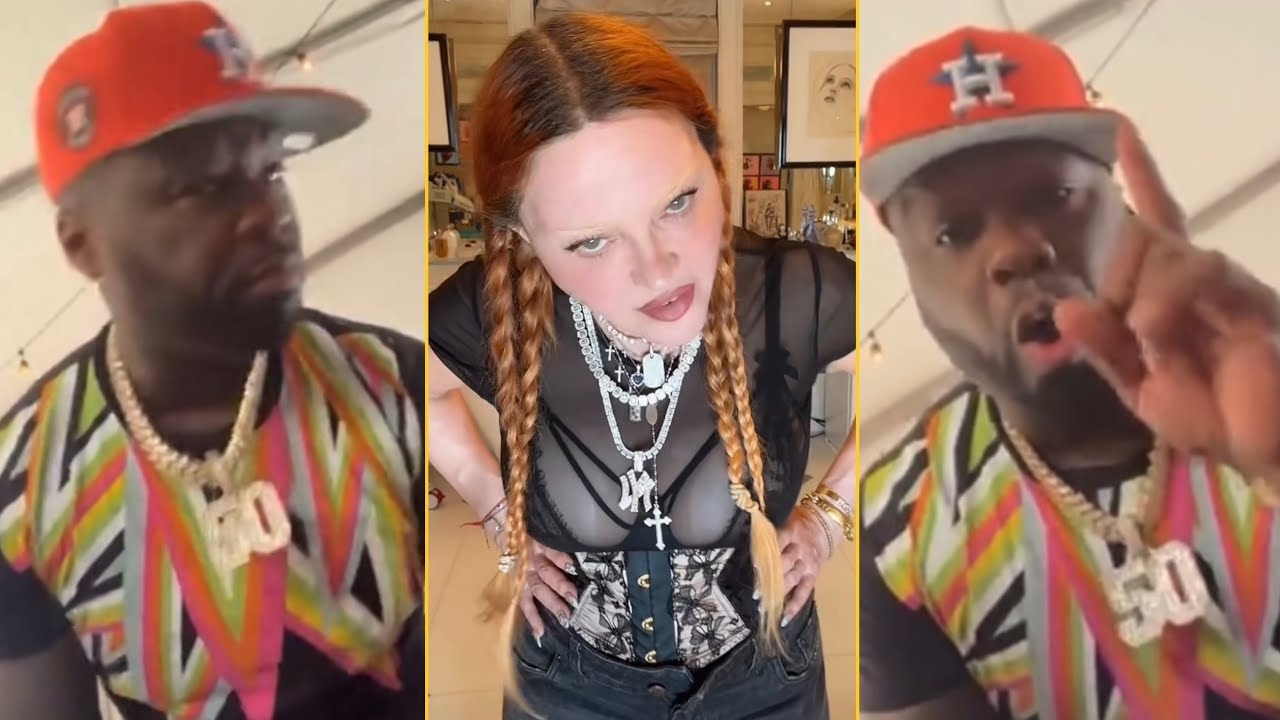 50 Cent Reacts Madonna Using Rap For Clout On Tik Tok Is Pathetic ‘She Acting Like A 64 Virgin Lady’