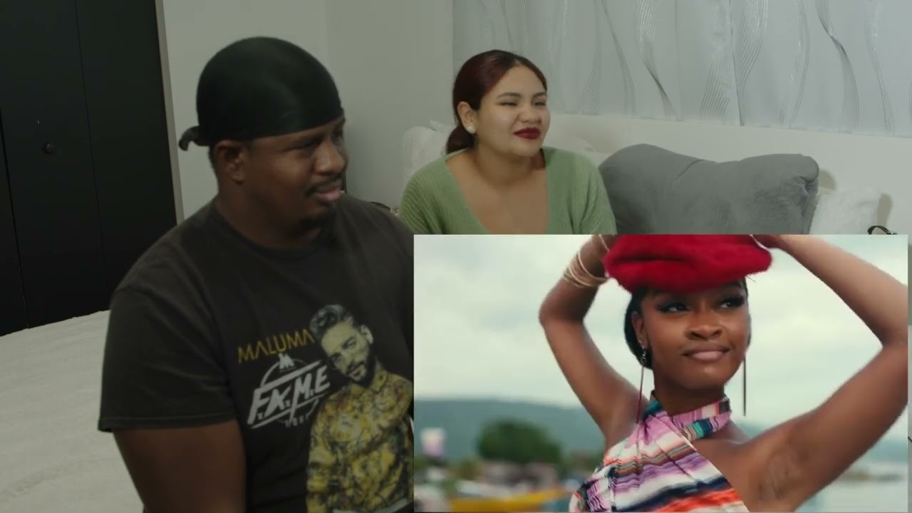 American Couple React too | LUDMILLA, Sean Paul & Topo La Maskara - TIC TAC (Official Music Video)