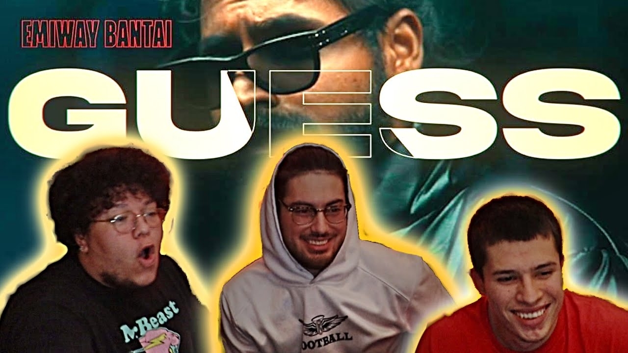 AMERICANS REACT TO EMIWAY - GUESS (OFFICIAL MUSIC VIDEO)