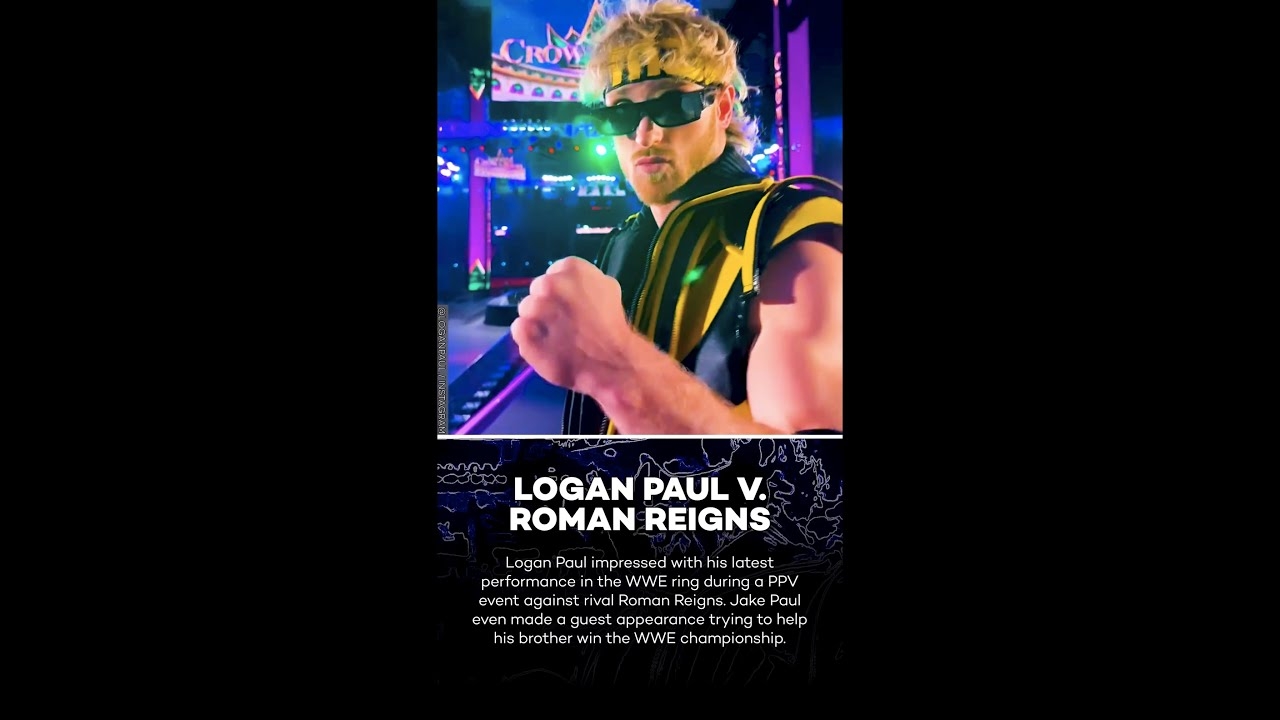 Logan Paul Suffers Serious Knee Injuries vs. Roman Reigns at WWE Crown Jewel! #shorts