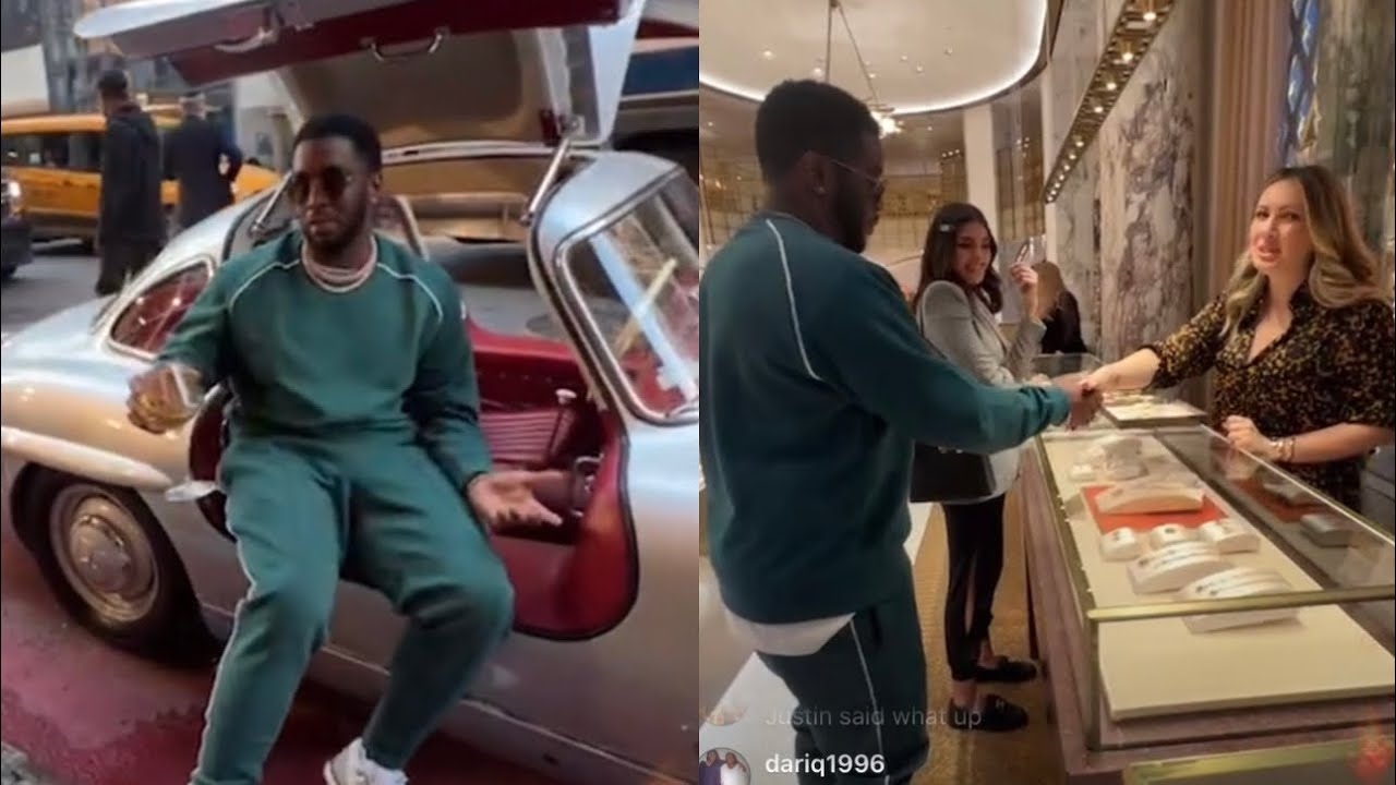 Diddy Spends A Bankroll In BULGARI After Yung Miami Puts It On Him