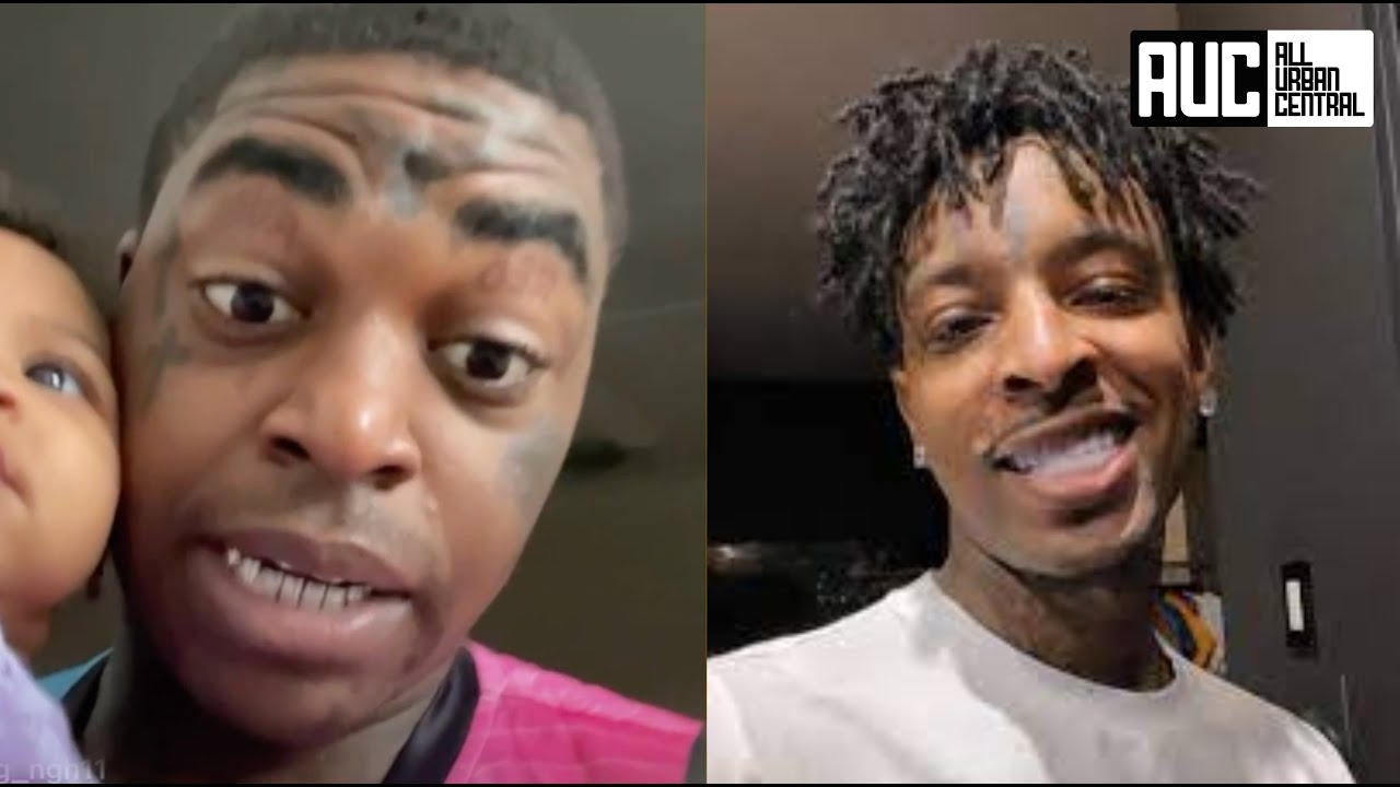 "You Capped Out" Kodak Black Responds To 21 Savage Saying He'll Beat Him In A Rap Verzuz