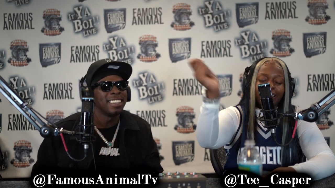Gary Indiana Female Rapper Tee Casper Stops by Drops Hot Freestyle on Famous Animal Tv
